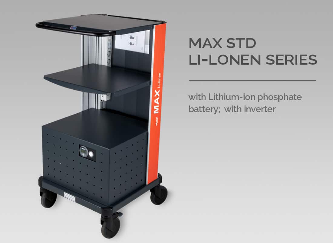 Max Std Li-Lonen Series - with Lithium-ion phosphate battery; with inverter